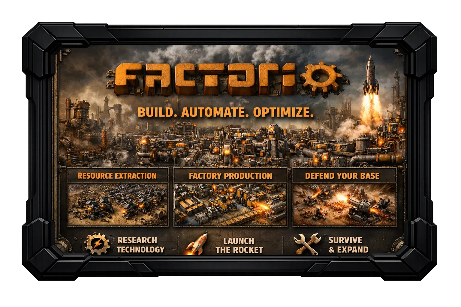 Hosting Server Factorio Ryzen 9: Megafactory Senza Lag | Altora - La tua Megafactory inizia qui 